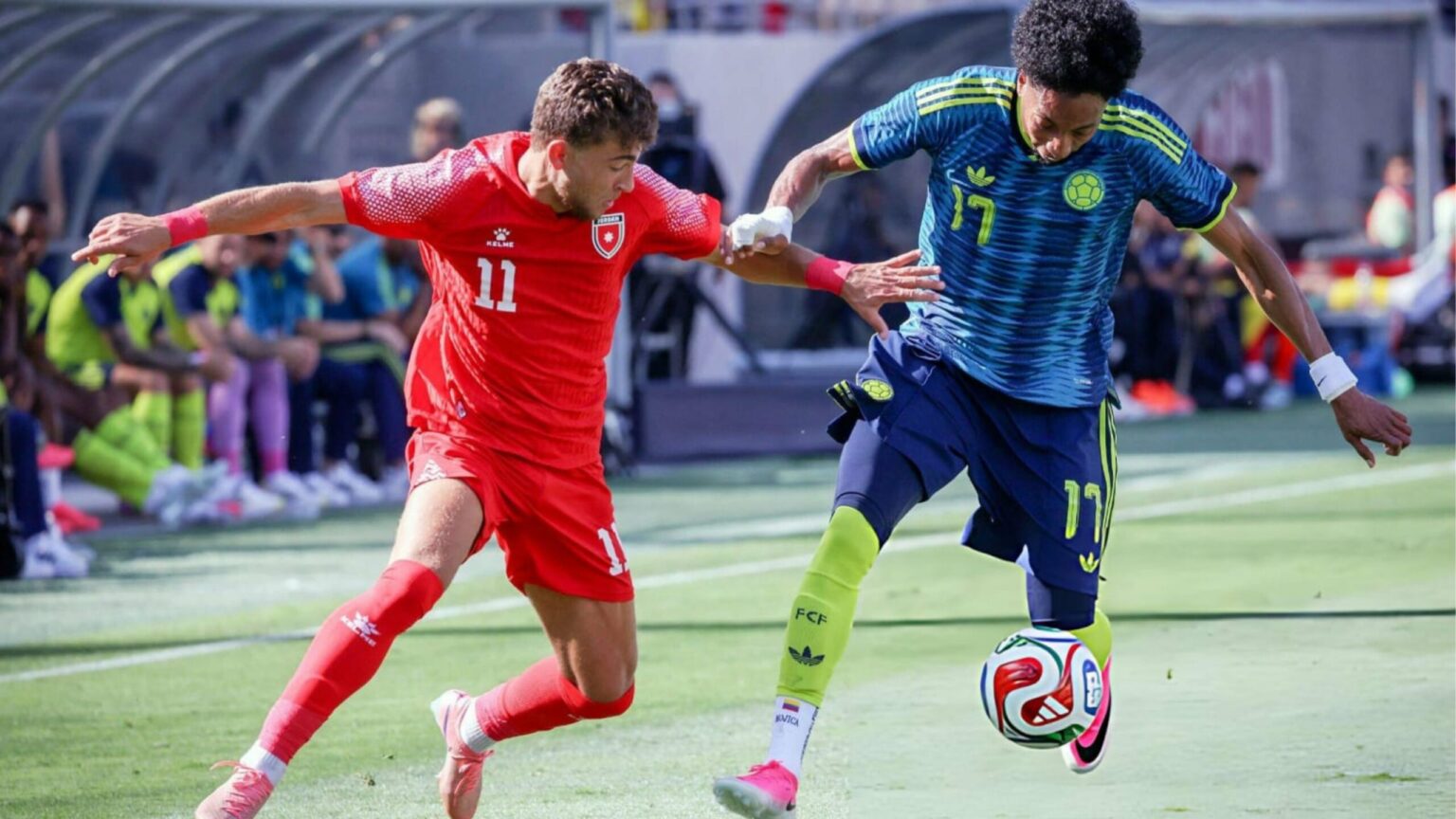 فوائد فنية وبدنية يحققها منتخب النشامى أمام كولومبيا قبل انطلاق المونديال