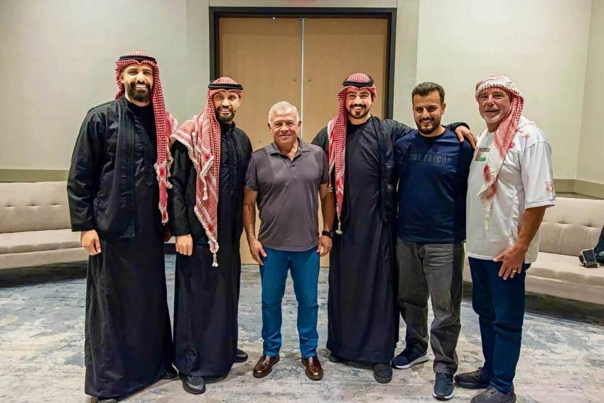 الملك يلتقي مؤثرين أردنيين رافقوا “النشامى” في مشوار المونديال