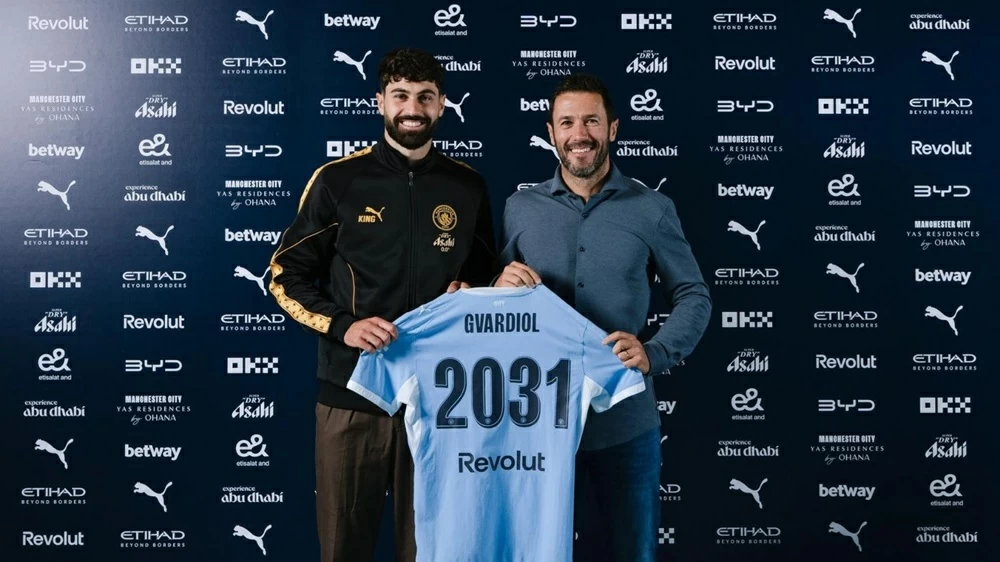 مانشستر سيتي يمدد عقد غفارديول حتى 2031