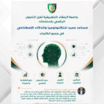 استحداث منصب مساعد عميد للتكنولوجيا والذكاء الاصطناعي في البلقاء التطبيقية