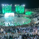 أهازيج وكؤوس ودبكة.. الباحة تحتفي بالأهلي