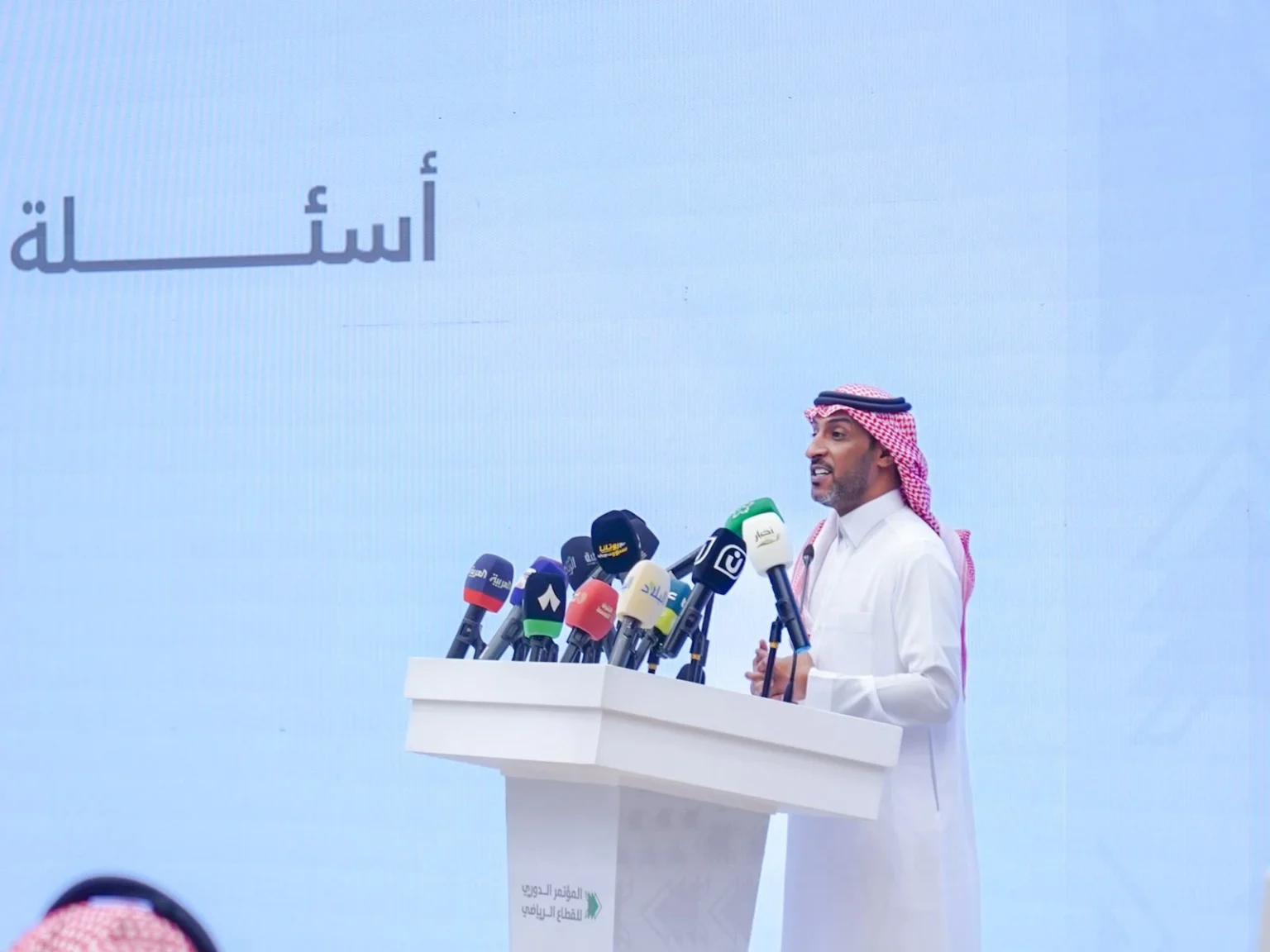نفى تدخله في انتخابات اتحاد القدم.. المسعد: نصف مليار للألعاب المختلفة