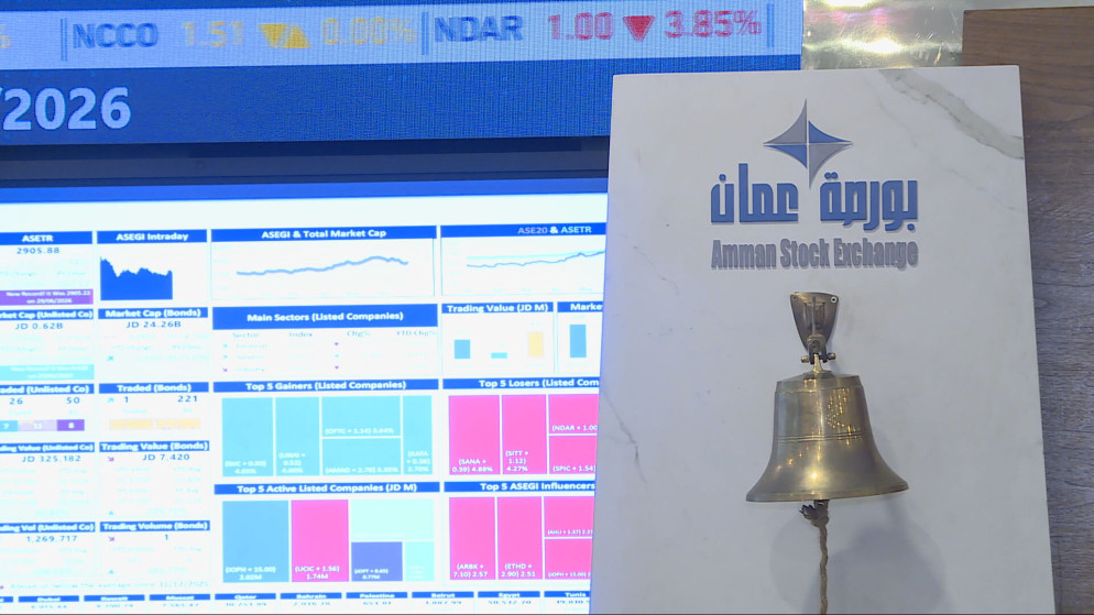 الشركات المدرجة في بورصة عمان تحقق ثاني أعلى أرباح تاريخية للنصف الأول بنسبة ارتفاع 14.3%