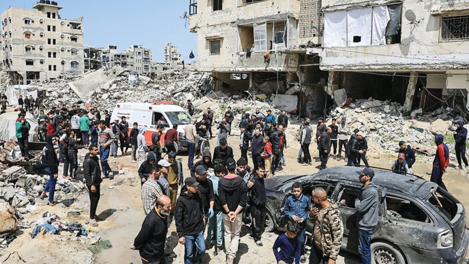 استشهاد فلسطينيين اثنين جراء قصف الاحتلال الإسرائيلي مركبة مدنية في غزة​ 