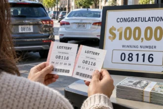اختارت أرقاماً تكررت أمامها.. وربحت 100 ألف دولار