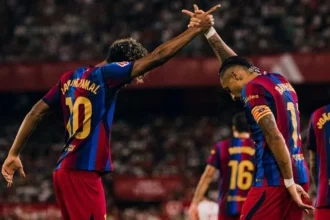 برشلونة يتجاوز إشبيلية.. ويوسّع الفارق مع الريال