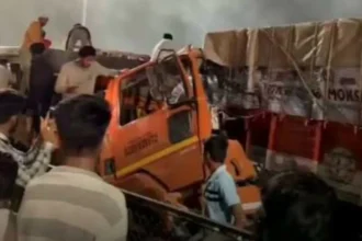 الهند: تصادم متسلسل بين 5 شاحنات يقتل شخصاً ويصيب 6