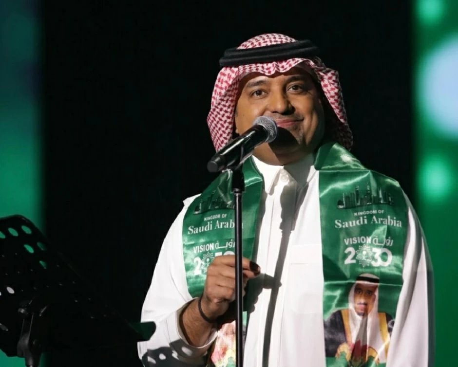 راشد الماجد يشدو للوطن «أمن وأمان»