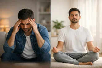 يد على القلب وأخرى على البطن.. حيلة بسيطة لمواجهة التوتر