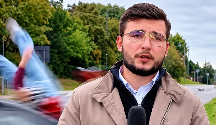 مراسل يوثّق مأساة دهس.. ومأساة فتاة تتكرر أمام الكاميرا