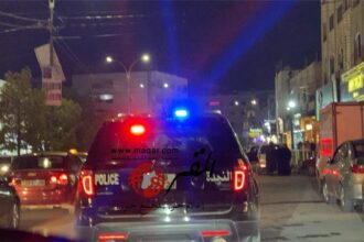 كوادر شرطة مأدبا تُثني شخصا هدد بالانتحار بعد أن سكب على نفسه مادة بترولية
