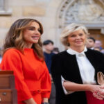 الملكة رانيا تلتقي السيدة الأولى للتشيك إيفا بافلوفا في براغ