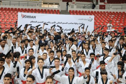 مشروع رياضي أردني لتفعيل المراكز الشبابية ونشر رياضة التايكواندو في المحافظات
