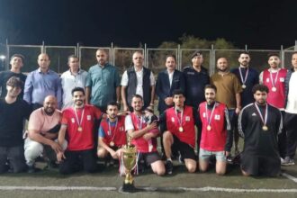 اختتام منافسات الدور الأول من بطولة خماسيات كرة القدم لعام 2026 في اربد