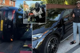 بعد 20 يومًا من حادث زميله.. انقلاب سيارة لاعب هال سيتي