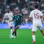 ناصر الدوسري.. يتصدر إحصائيات الأخضر أمام قطر