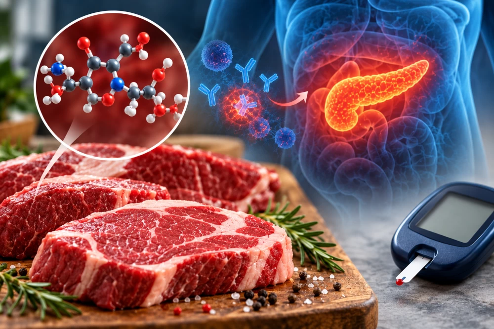 دراسة فرنسية تربط مركباً في اللحوم الحمراء بالسكري