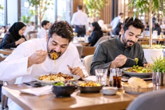 سرعة الأكل.. عادة تربك الشبع والوزن