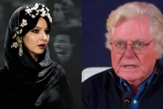 صورة شادية تشعل الجدل.. حسين فهمي يدافع وأسرتها تنتقد التصميم
