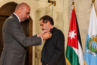 سان مارينو تمنح الأمير مرعد بن رعد وسام “سانتا أغاثا”