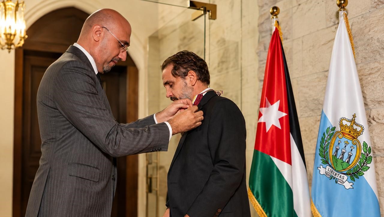 سان مارينو تمنح الأمير مرعد بن رعد وسام “سانتا أغاثا”