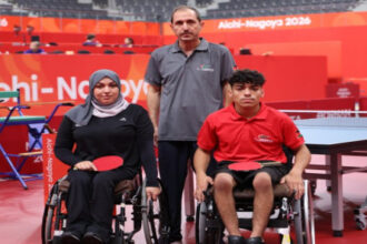 منتخب كرة الطاولة البارالمبي يباشر تدريباته في ناغويا