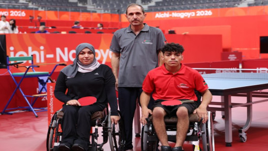 منتخب كرة الطاولة البارالمبي يباشر تدريباته في ناغويا