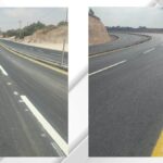 انتهاء المرحلة الثانية من مشروع توسعة طريق اربد – عجلون